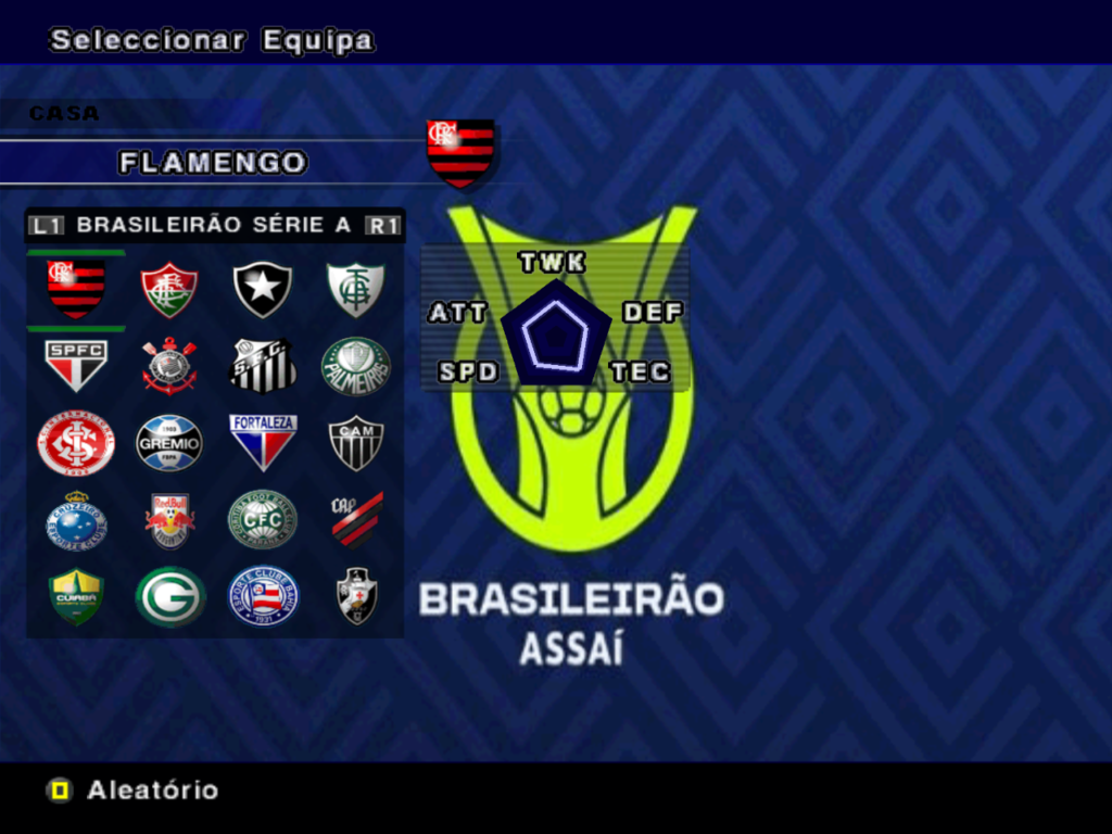 BOMBA PATCH BRASILEIRÃO 2021 PS2 (ABRIL) Pro Evolution Soccer 6